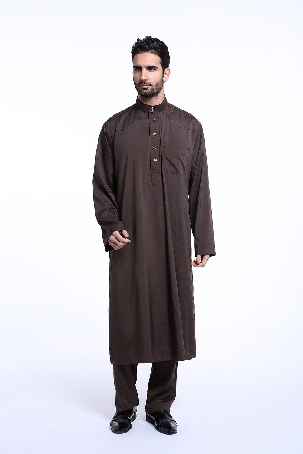 Men's Arab Middle Eastern Thobe Set TH805