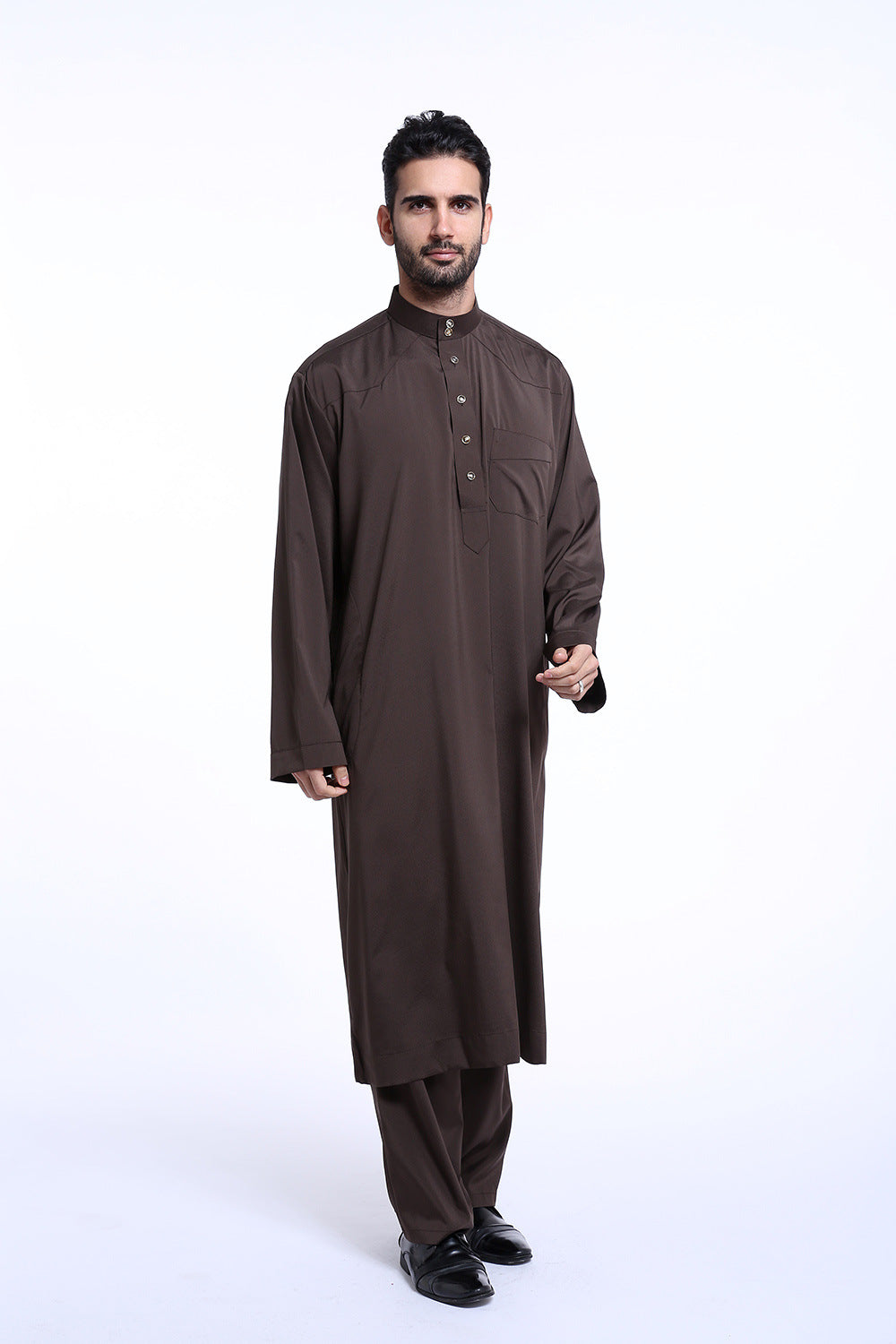 Men's Arab Middle Eastern Thobe Set TH805