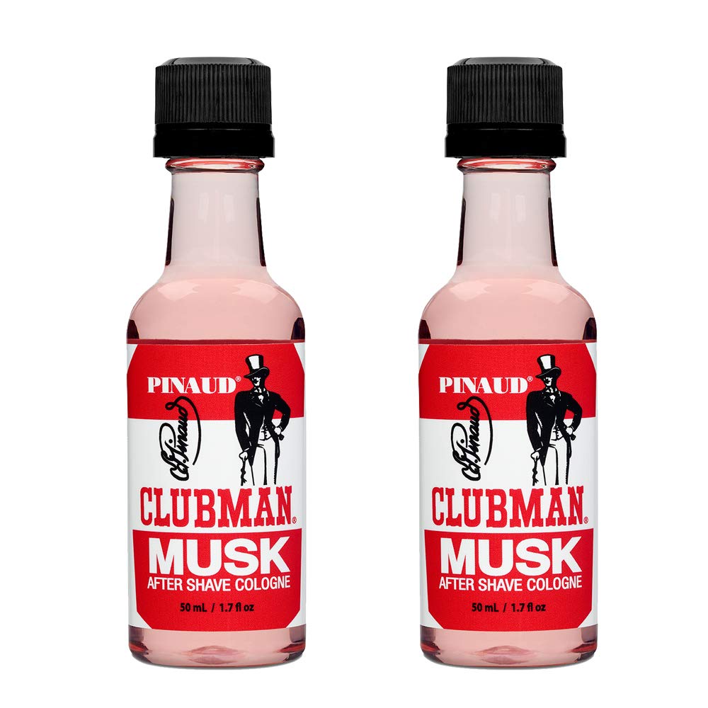 Clubman Musk After Shave Lotion 1.7 fl. Oz x 2 packs