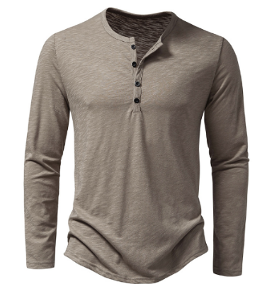Samuel Long Sleeve Men's T-Shirt (Single Piece)