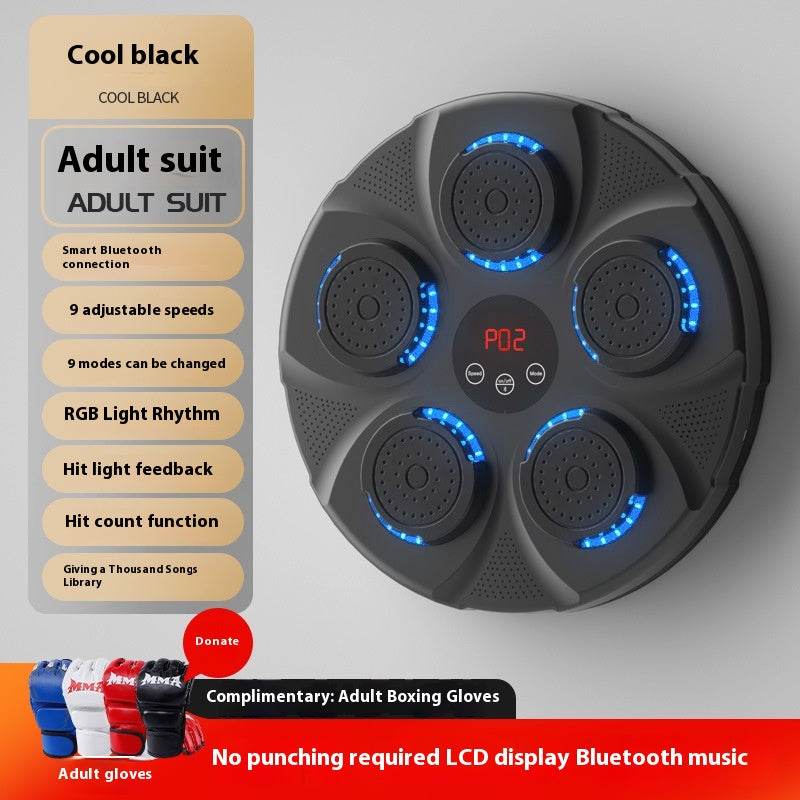 Electronic Boxing Light Reaction Wall Machine