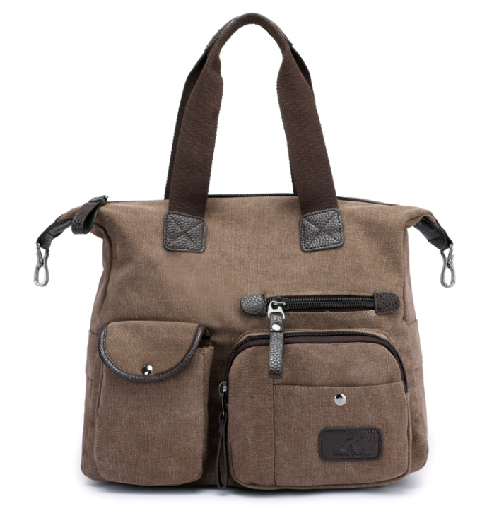 Canvas Shoulder Crossbody Travel Bag