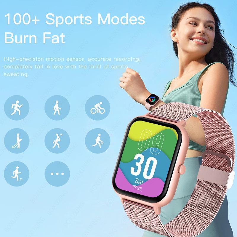 ZL54C Smartwatch with AI Voice Assistant and Health Monitor