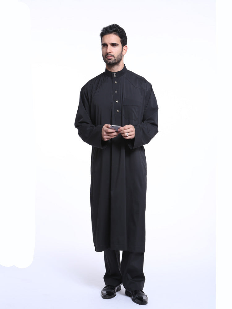 Men's Arabic Thobe - Hui Style Traditional Robe