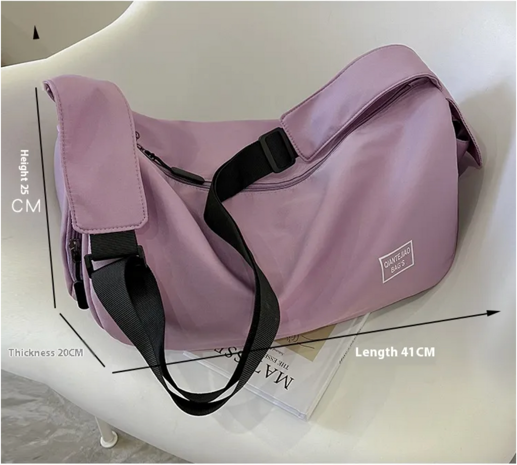 Large Capacity Nylon Shoulder Travel Bag