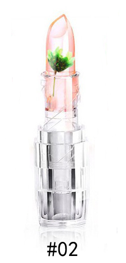 Moisturizing Flower Color Lip Balm and Lipstick Jelly
