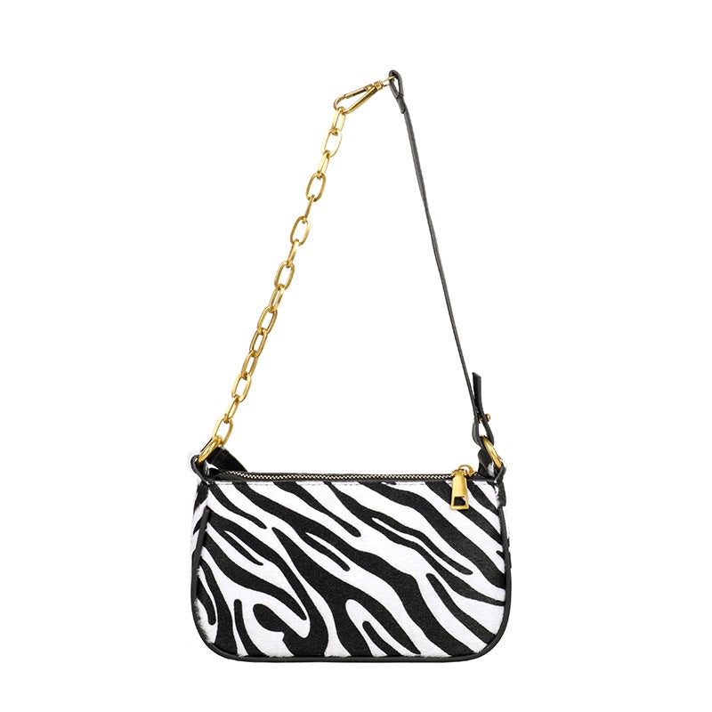 Leopard Print Versatile Shoulder Bag