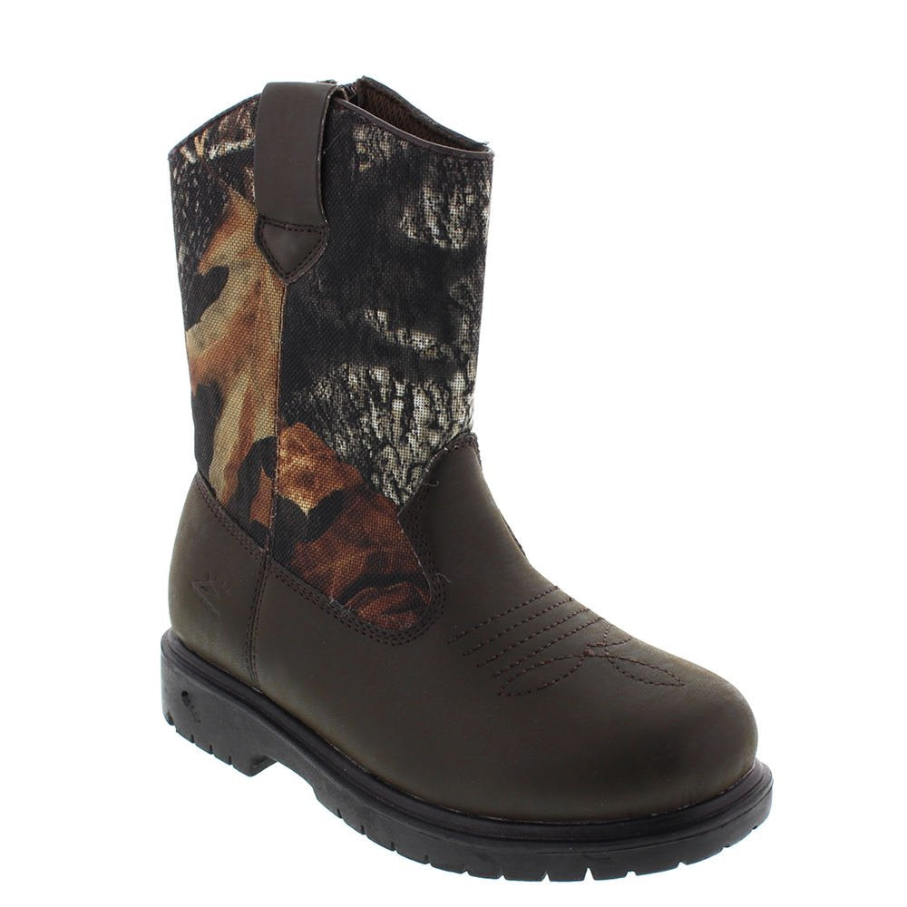 Deer Stags Boys Tour Brown Camo 4 Big Kid