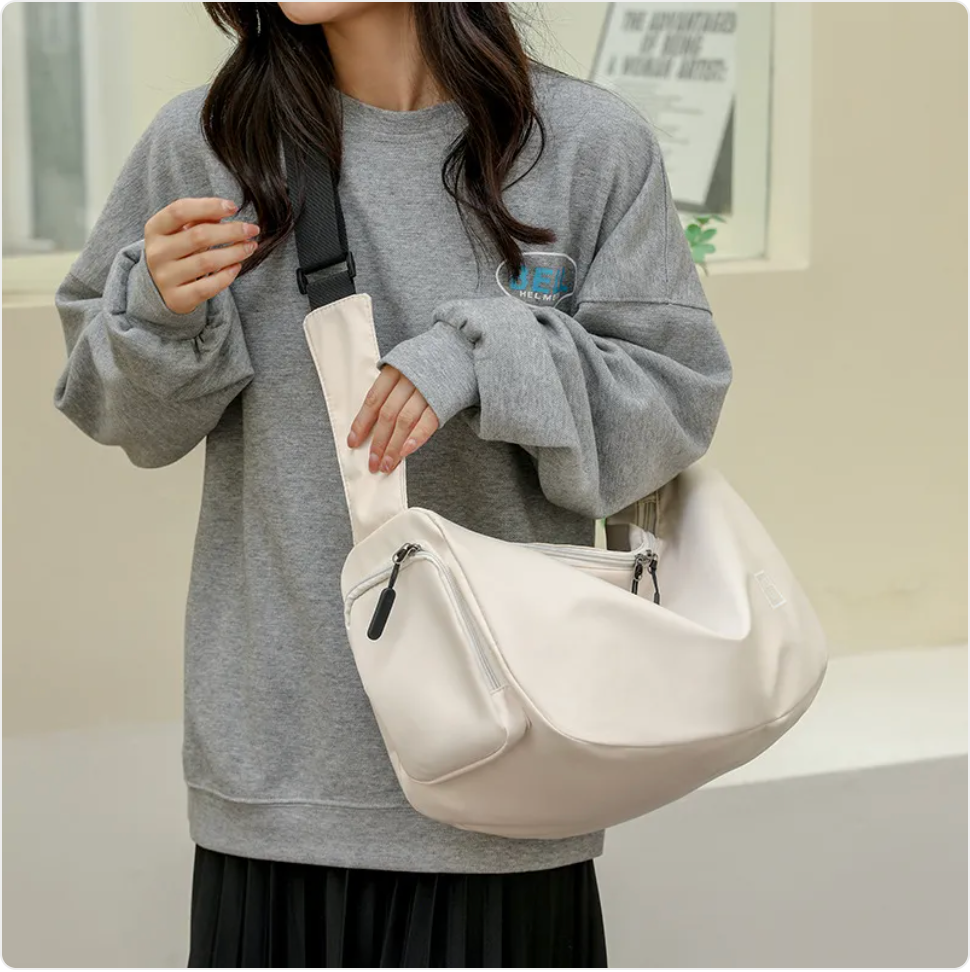 Large Capacity Nylon Shoulder Travel Bag