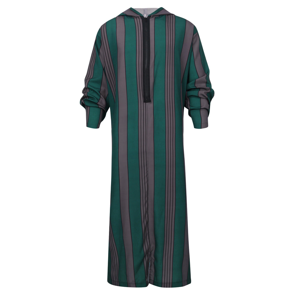 Floral Printed Kaftan Islamic Dress for Men