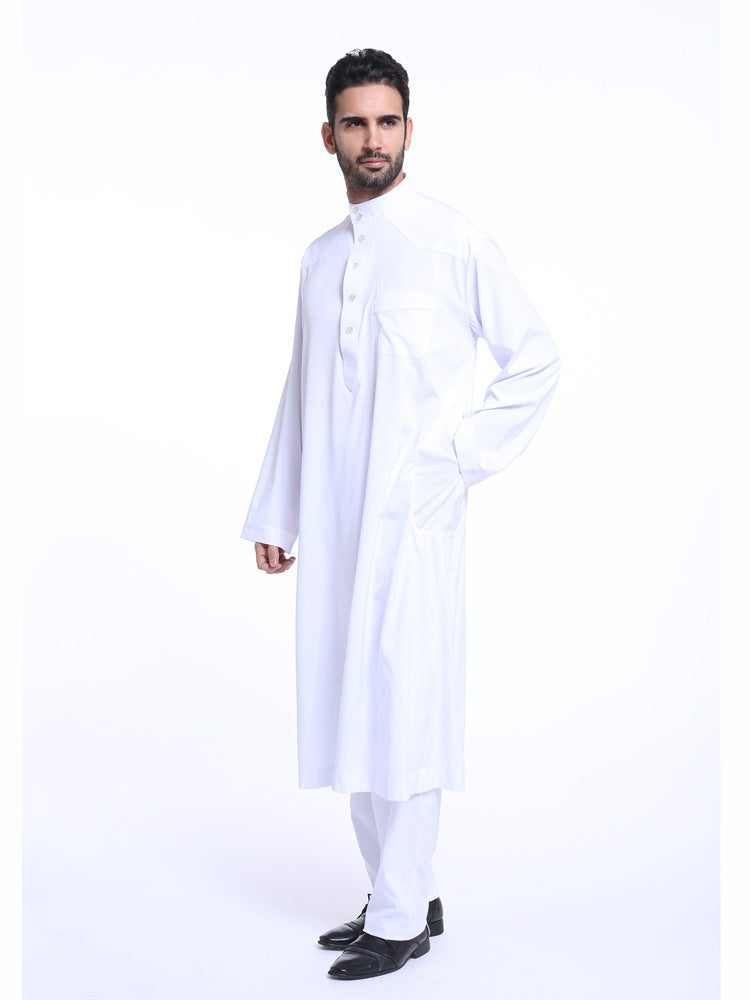 Men's Arabic Thobe - Hui Style Traditional Robe