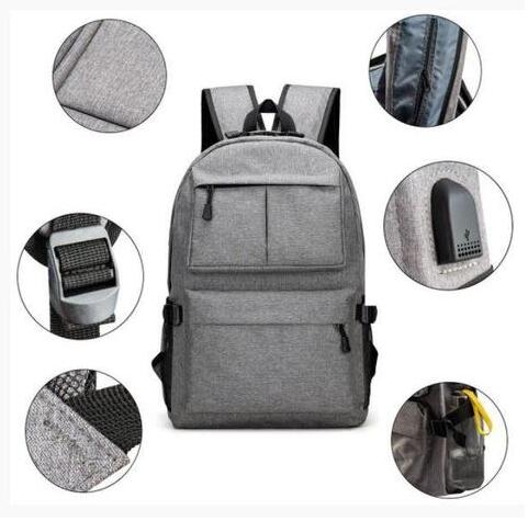 Laptop Backpack, Travel Bag, Dual Shoulder Bag