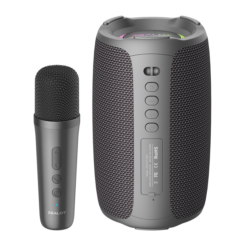 Portable Bluetooth Speaker with Microphone