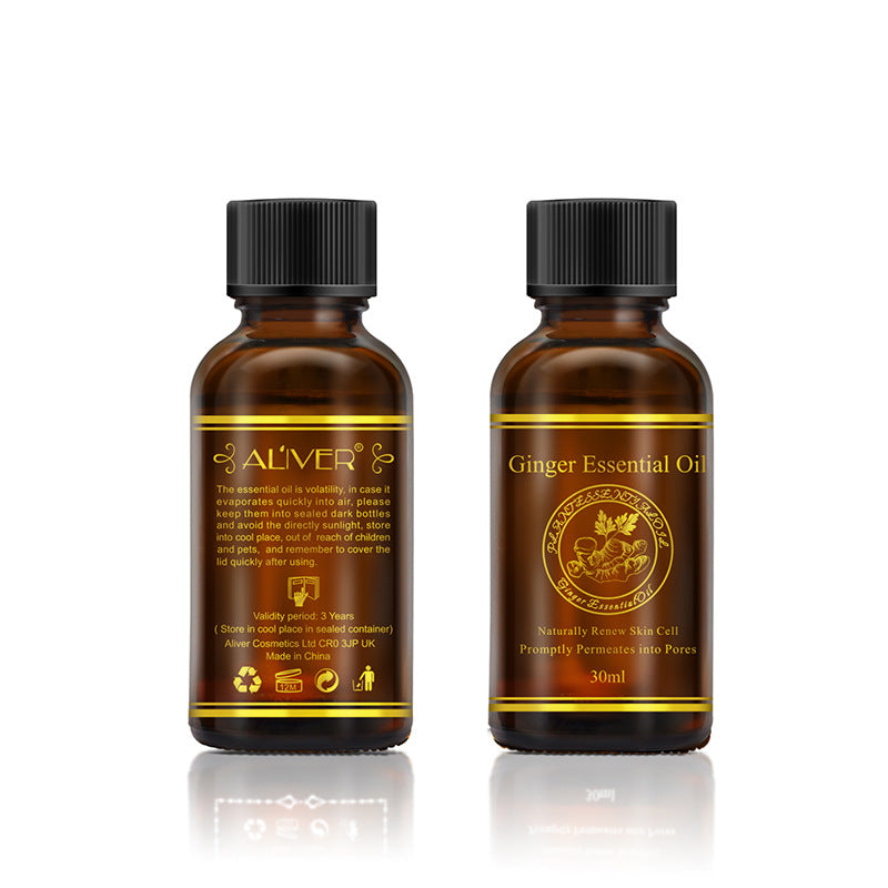 Ginger Essential Oil for Body Massage