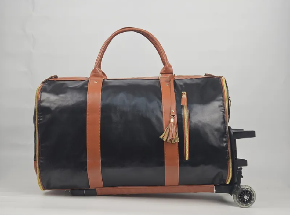 Large Capacity Folding Trolley Travel Bag