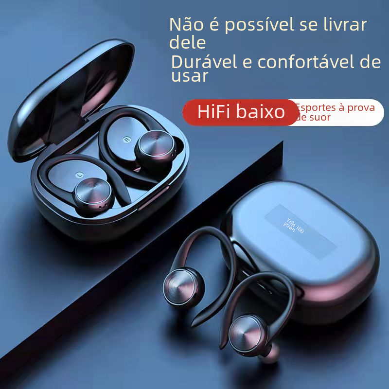 R200 TWS Sports Bluetooth Earphones with LED Display