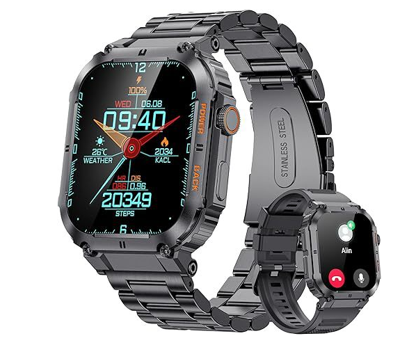 TacticalFlow K57 Pro Smartwatch with Bluetooth Call (One)