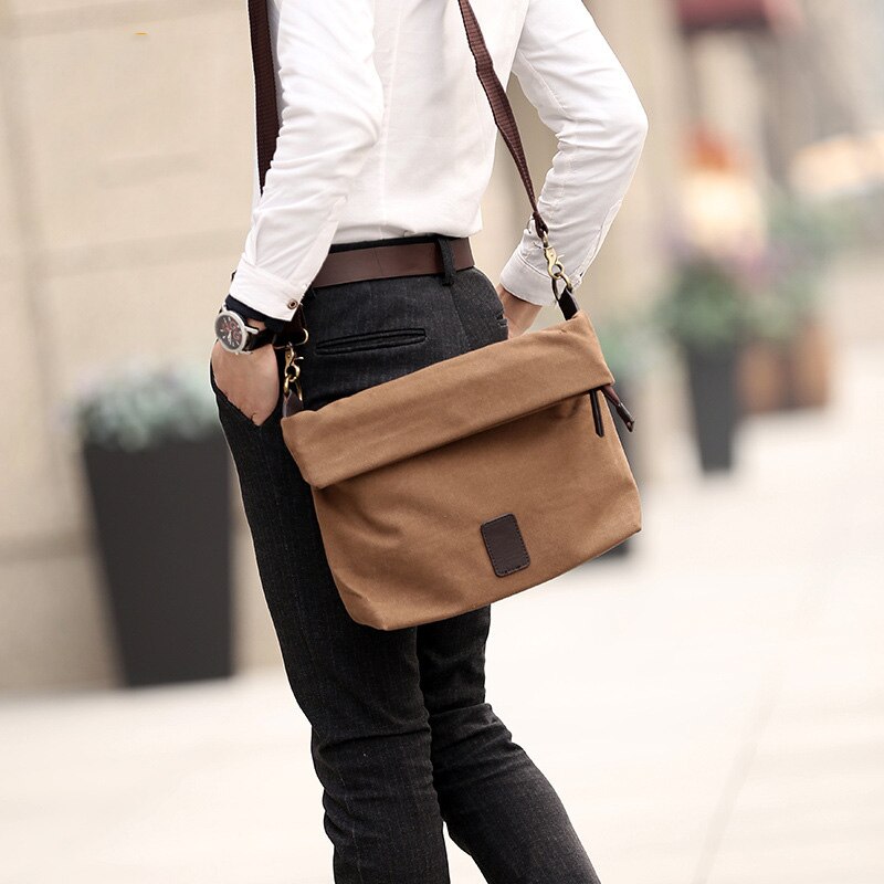 Canvas Casual Shoulder Bag