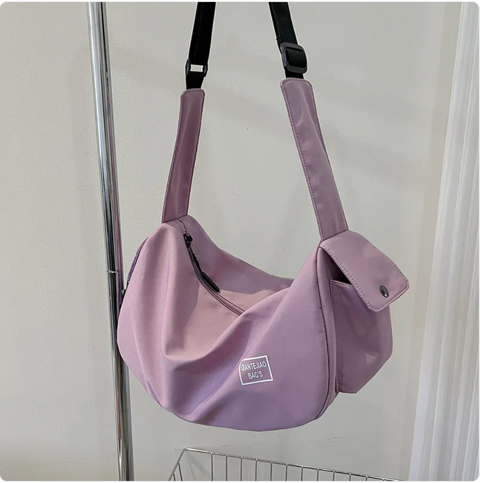 Large Capacity Nylon Shoulder Travel Bag
