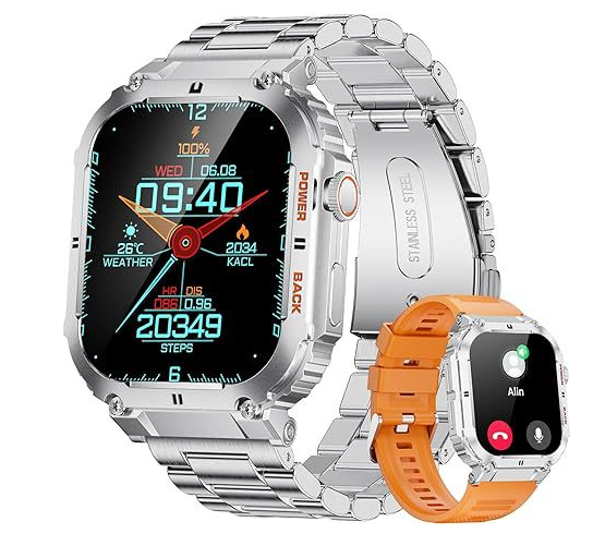TacticalFlow K57 Pro Smartwatch with Bluetooth Call (One)