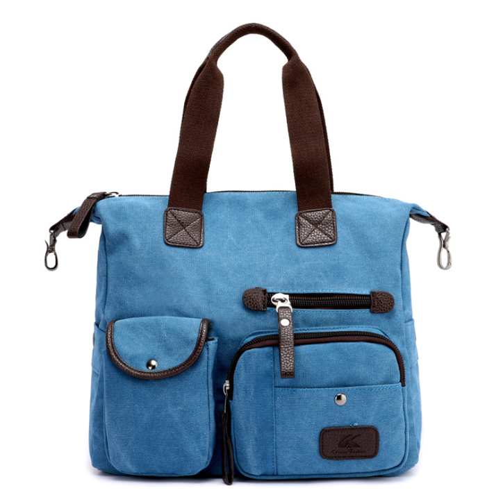 Canvas Shoulder Crossbody Travel Bag