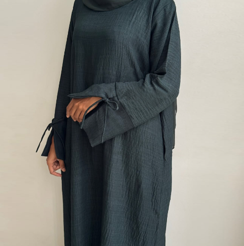 2025 New Ramadan Abaya for Women - Solid Color Robe