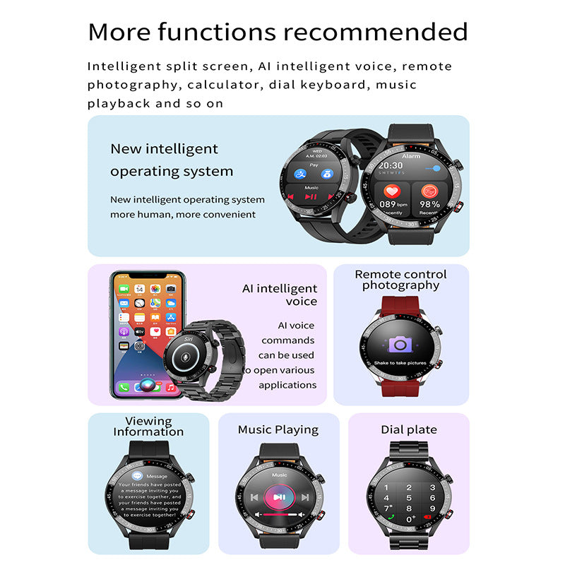 SK7 PLUS H5 Smartwatch with Bluetooth Calling and IP68