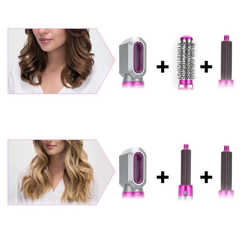 5 In 1 Hot Air Brush Styler and Volumizer Comb