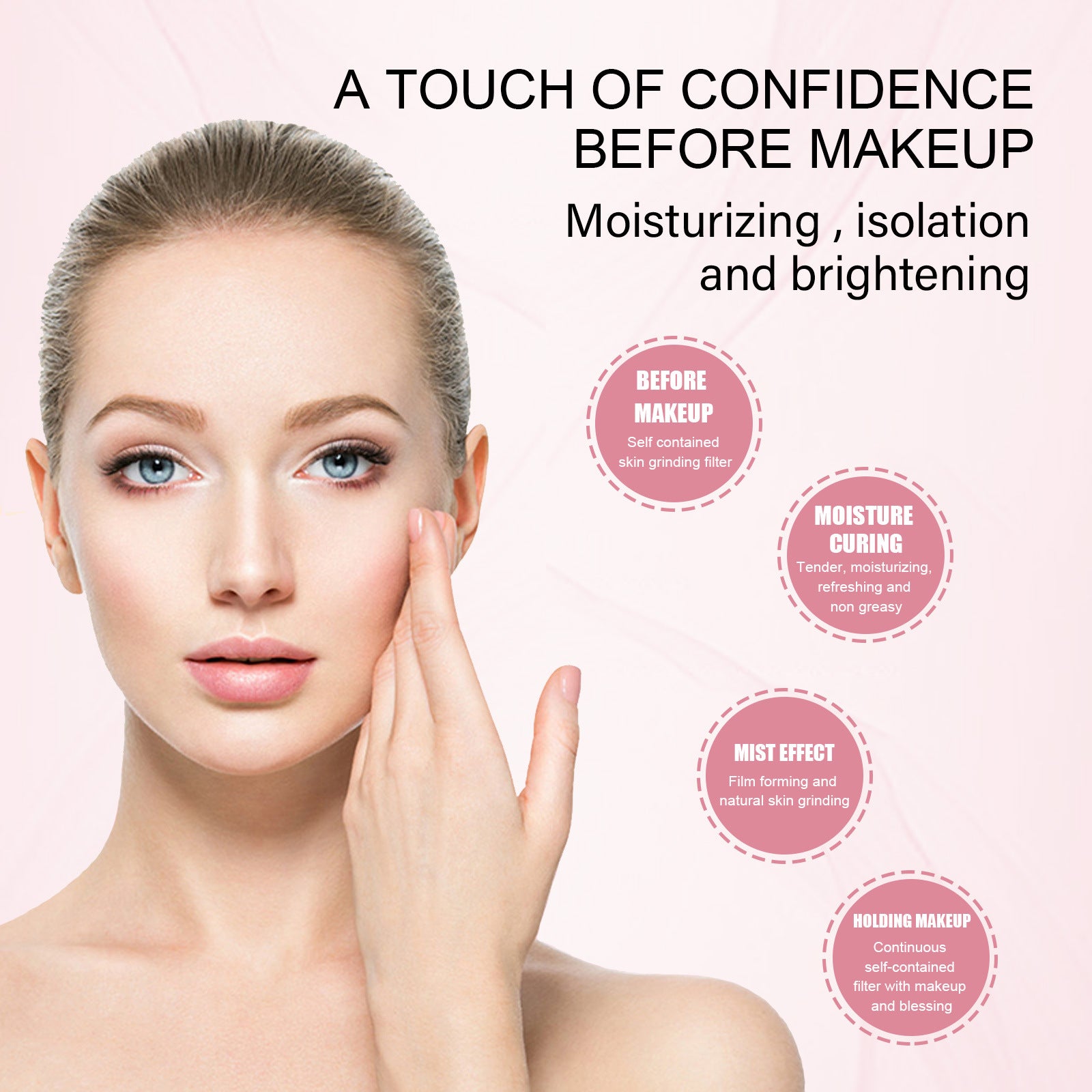 EELHOE Makeup Primer Gel for Hydration and Coverage