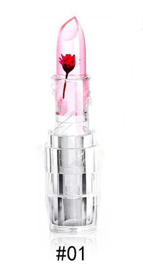 Moisturizing Flower Color Lip Balm and Lipstick Jelly