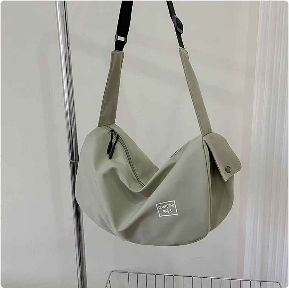 Large Capacity Nylon Shoulder Travel Bag