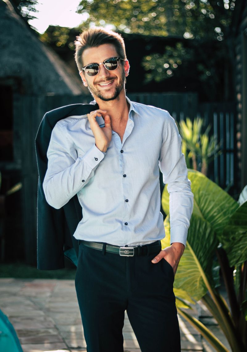 Men's Tailored Slim-Fit Blazer